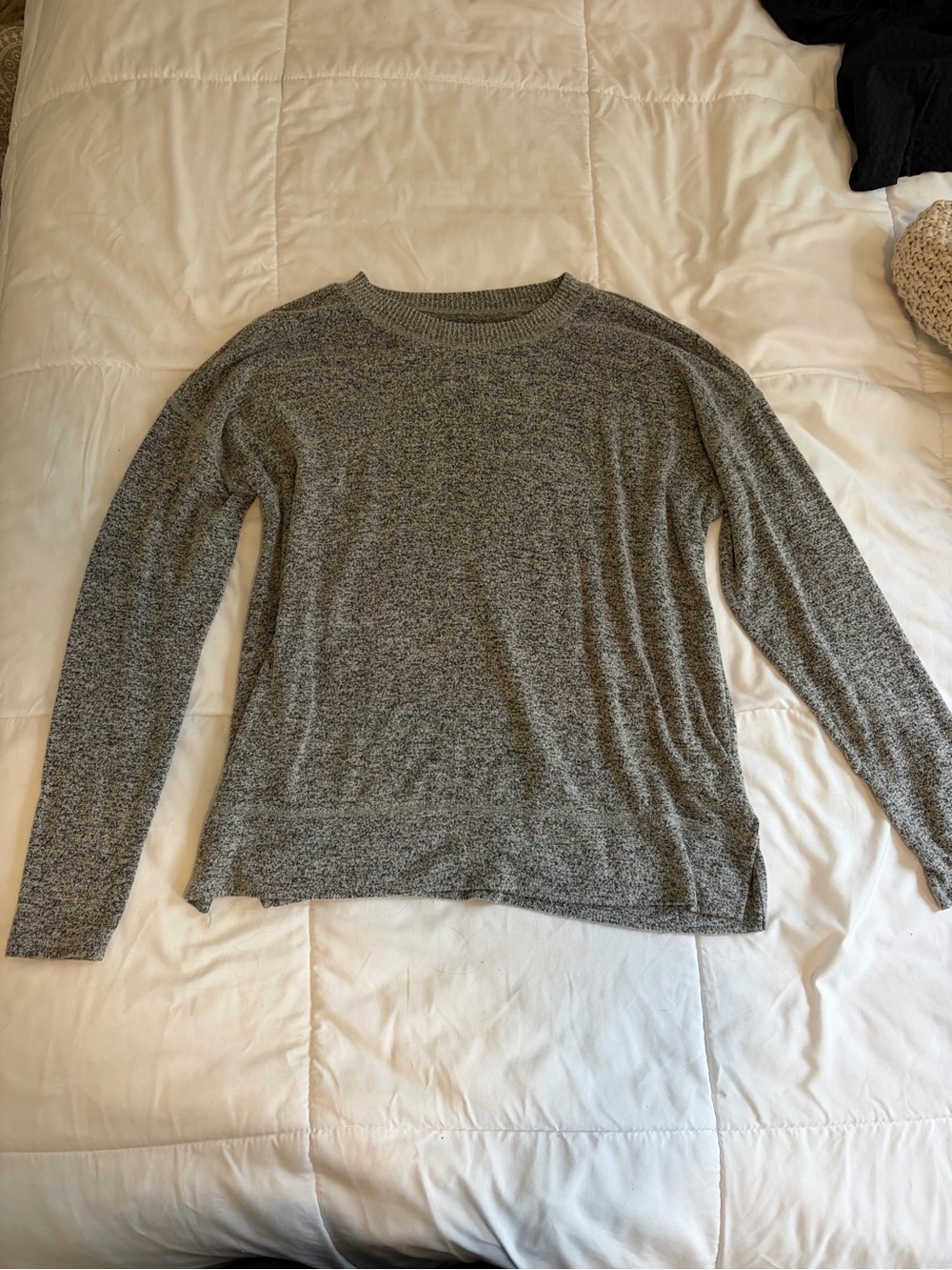 Women’s Lightweight Crewneck Sweater - Gray